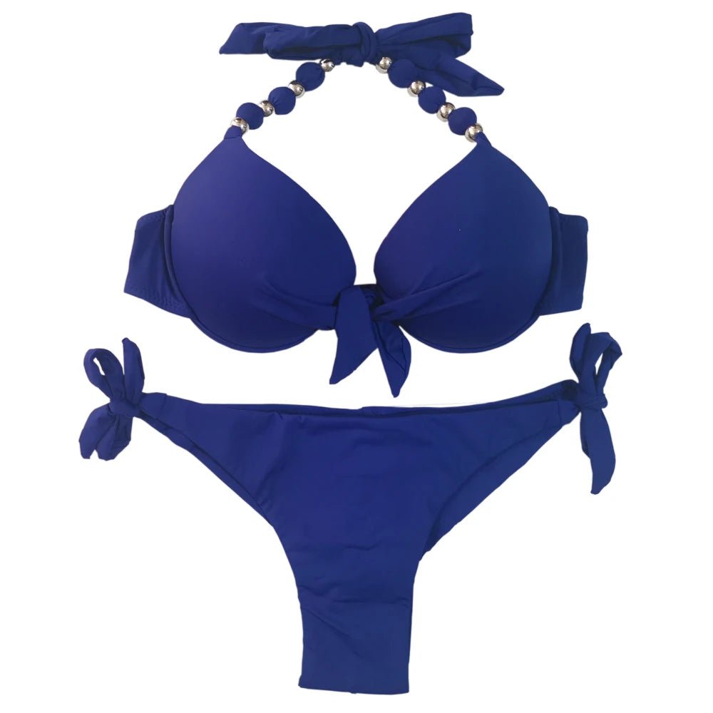 Women's Gainant Bikini Set | Brazilian Cut Bandage Swimsuit - Swimwear | BodyForce UK