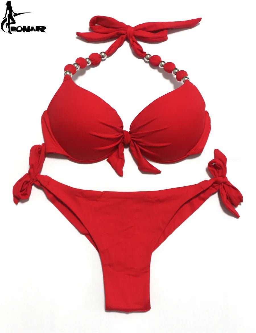 Women's Gainant Bikini Set | Brazilian Cut Bandage Swimsuit - Swimwear | BodyForce UK