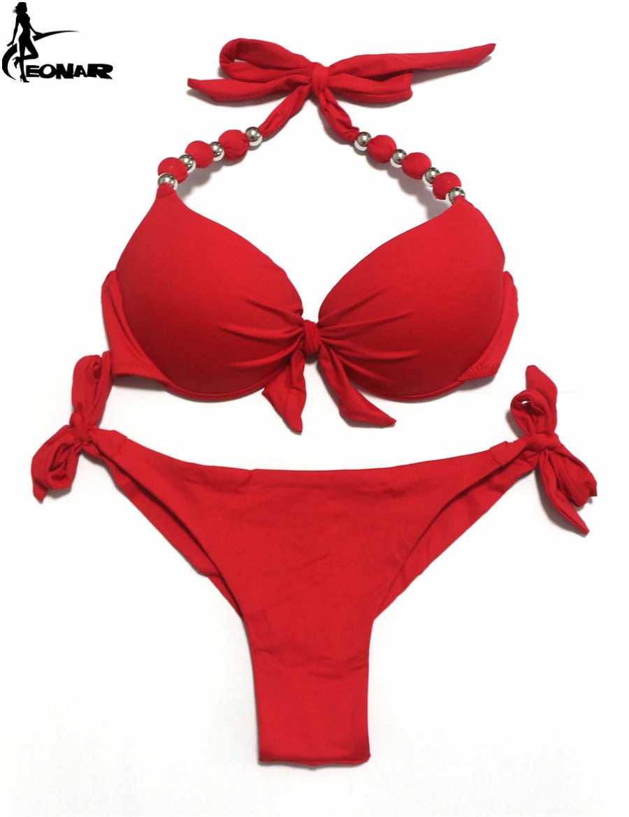Women's Gainant Bikini Set | Brazilian Cut Bandage Swimsuit - Swimwear | BodyForce UK