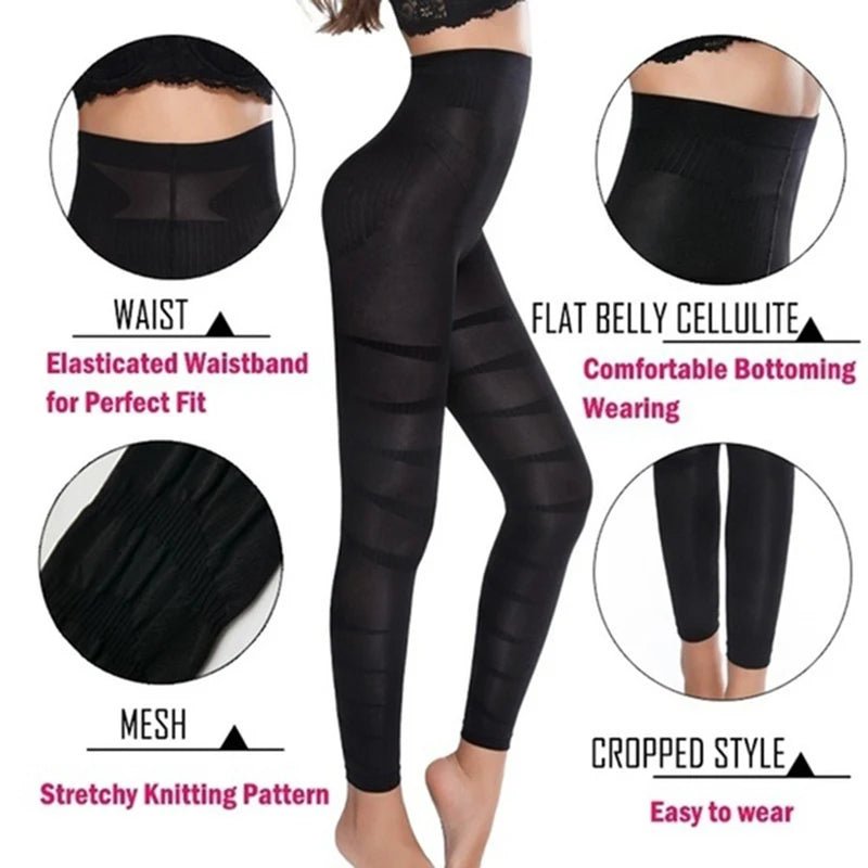 BodyForce Legging Gainant Femme | Shapewear Anti - Cellulite Tummy Control High Waist - Shapewear | BodyForce UK