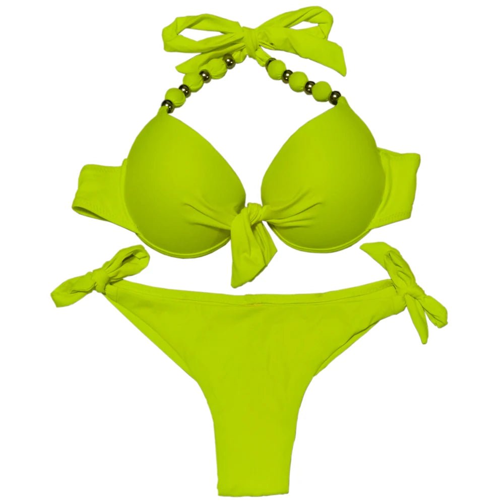 Women's Gainant Bikini Set | Brazilian Cut Bandage Swimsuit - Swimwear | BodyForce UK