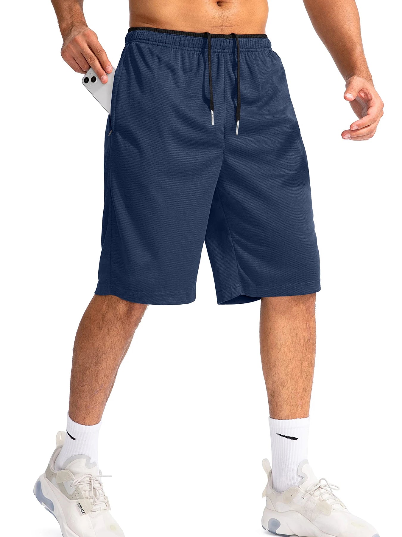 Men's Sport Shorts | Running Basketball Gym Fitness Training Shorts - Sportswear | BodyForce UK