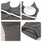 Women's Shockproof Yoga Vest | Quick - Dry Sleeveless Gym & Running Tank Top - Women's Sportswear | BodyForce UK