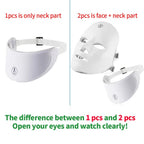 Masque LED Visage & Cou 7 Couleurs — Photothérapie & Masseur Beauté - Appareil Beauté | BodyForce UK