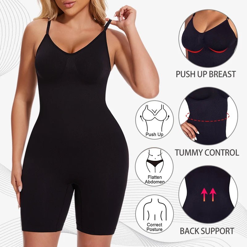 BodyForce Bodysuit Gainant Femme | Full Body Shaper Tummy Control & Butt Lifter - Shapewear | BodyForce UK