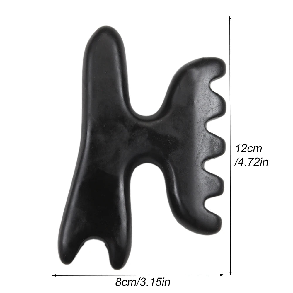 Gua Sha Pierre Bian — Outil de Massage Facial Anti - Âge & Sculpting - Accessoire Beauté | BodyForce UK