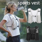Running Vest Backpack | Water - Resistant Breathable Pack for Hiking & Marathons - Running Accessories | BodyForce UK