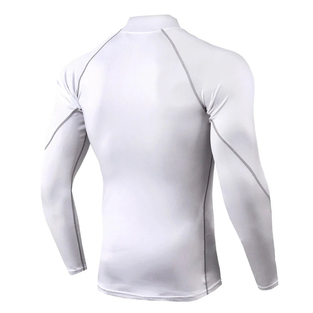BodyForce Men's Quick Dry Compression Sport T-Shirt – Long Sleeve Gym Top - Activewear | BodyForce UK
