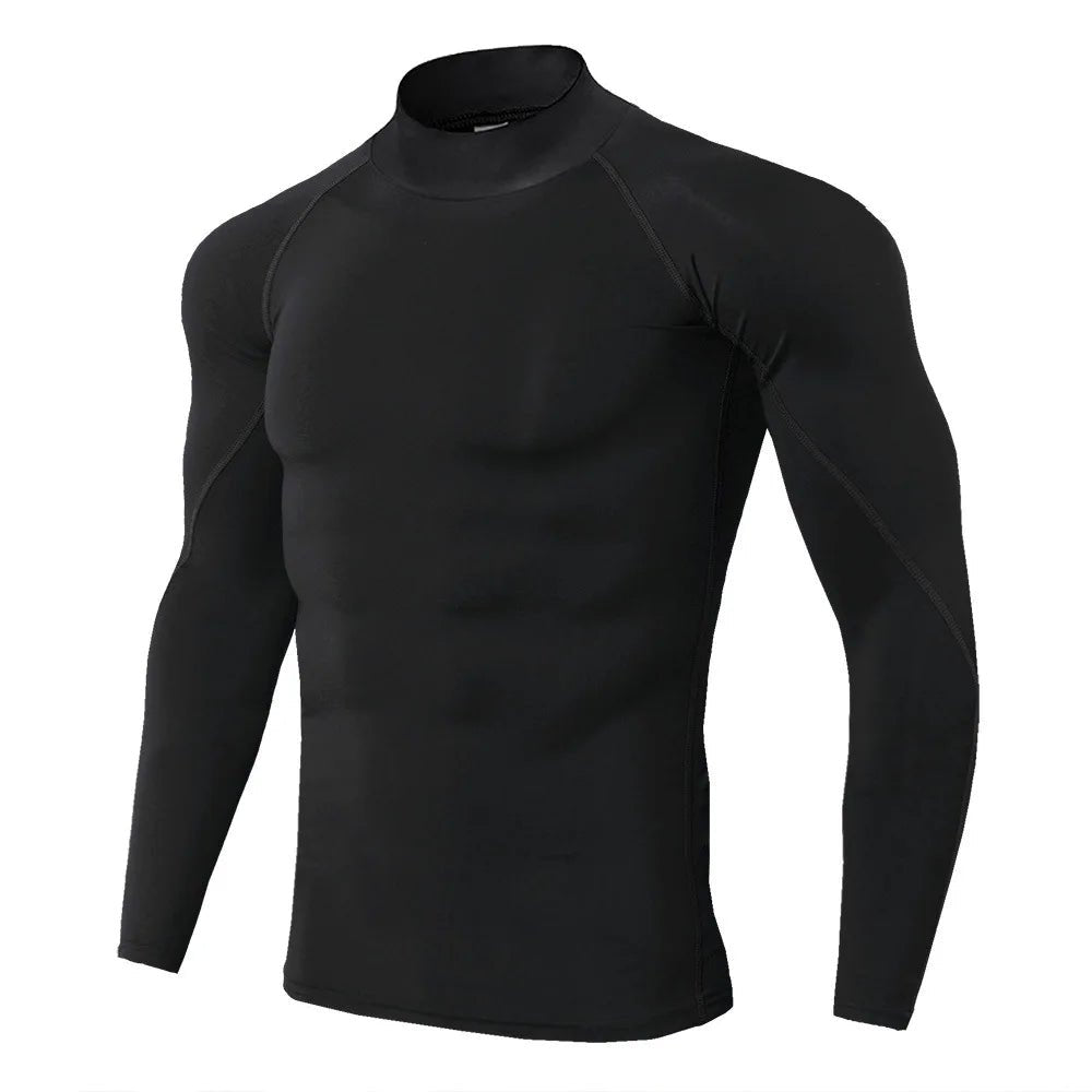 BodyForce Men's Quick Dry Compression Sport T-Shirt – Long Sleeve Gym Top - Activewear | BodyForce UK