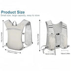 Running Hydration Vest Backpack | Lightweight Water Chest Pack with Phone Pocket - Running Accessories | BodyForce UK