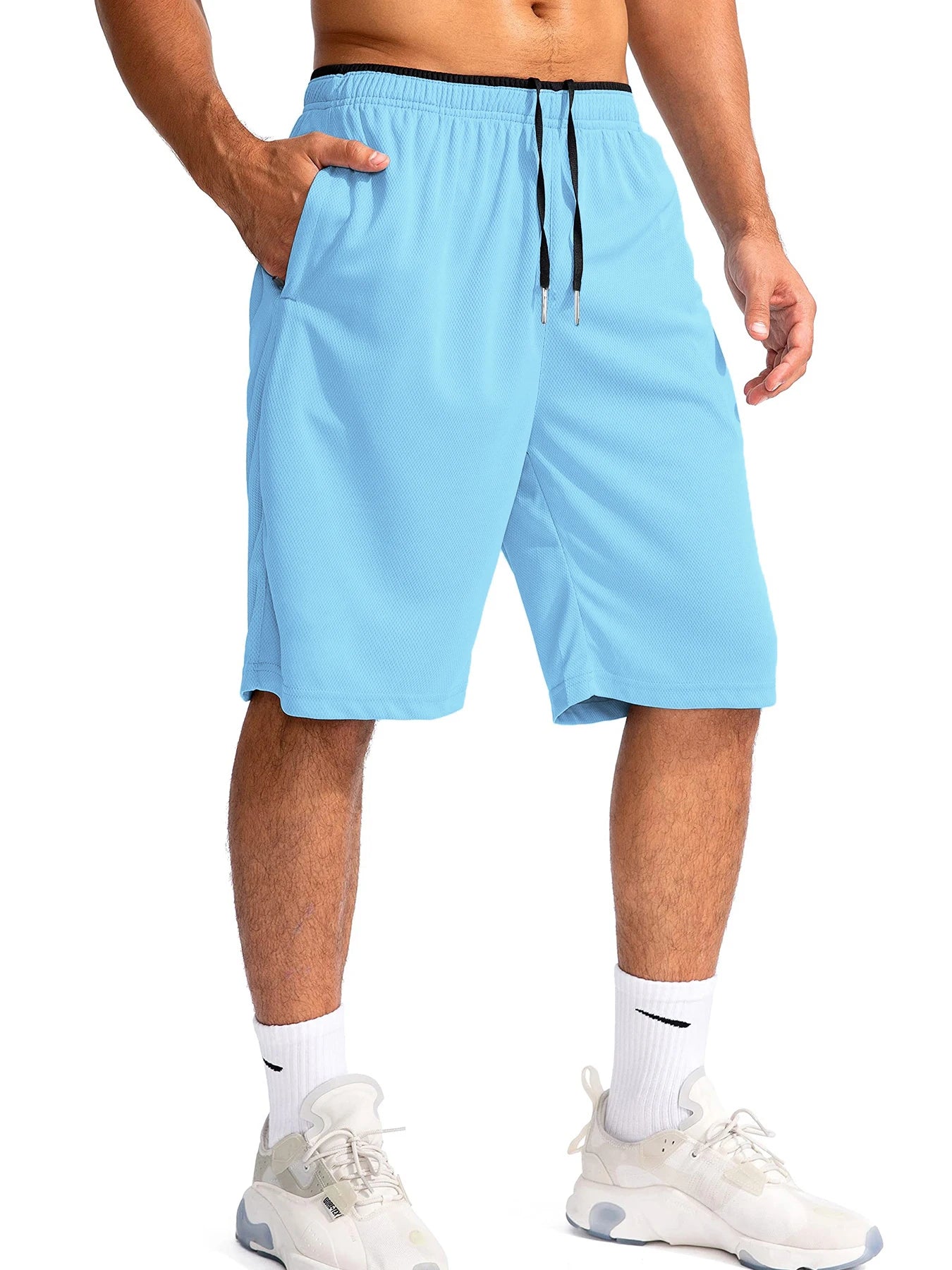Men's Sport Shorts | Running Basketball Gym Fitness Training Shorts - Sportswear | BodyForce UK