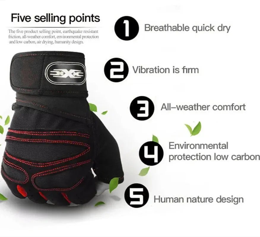 BodyForce Fingerless Fitness Gloves - Gloves | BodyForce UK