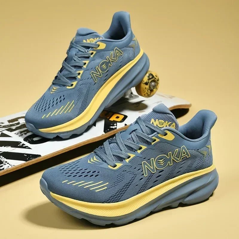 Men's Running Shoes | Breathable Cushioned Luxury Sneakers for Jogging & Trail - Footwear | BodyForce UK