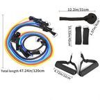 BodyForce 11 - Piece Resistance Band Complete Kit - Equipment | BodyForce UK