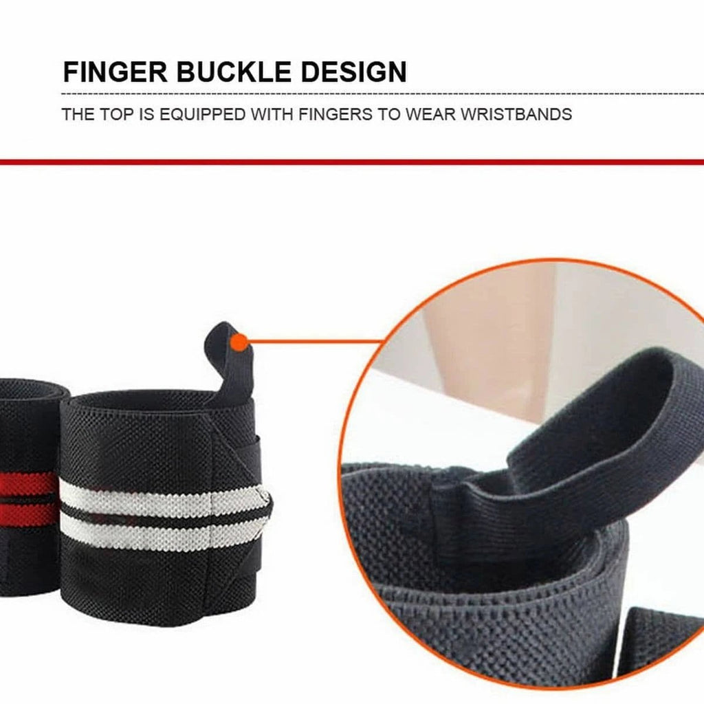 BodyForce Pro Wrist Wraps — Weightlifting Support - Accessories | BodyForce UK