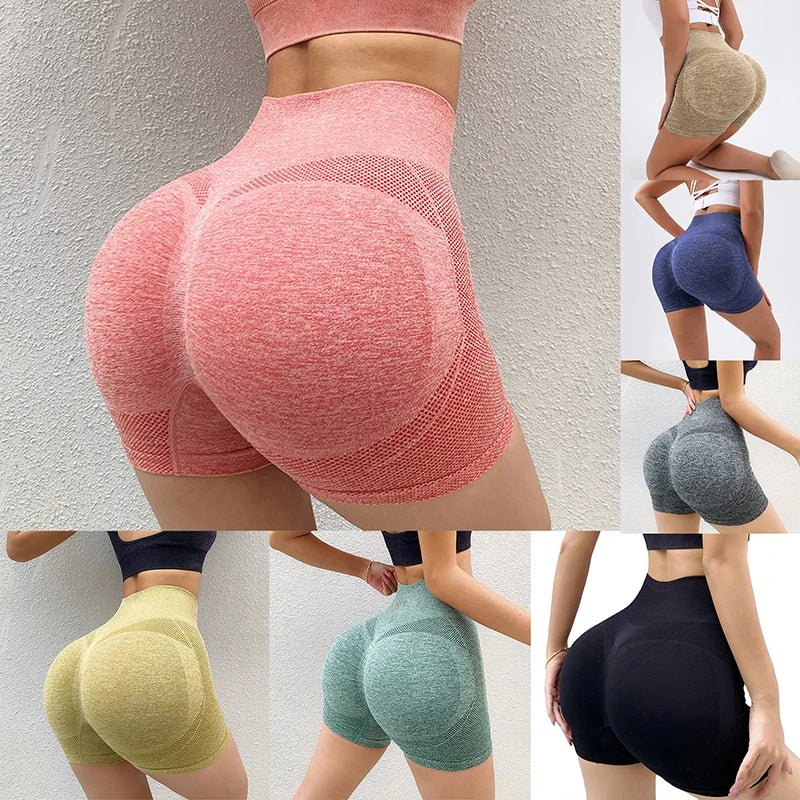 Women's High Waist Sport Shorts | Gainant Gym Yoga Cycling Leggings - Women's Sportswear | BodyForce UK