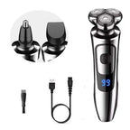 Men's Rechargeable Electric Shaver — 3 Floating Heads, Waterproof Portable Razor - Men's Grooming | BodyForce UK