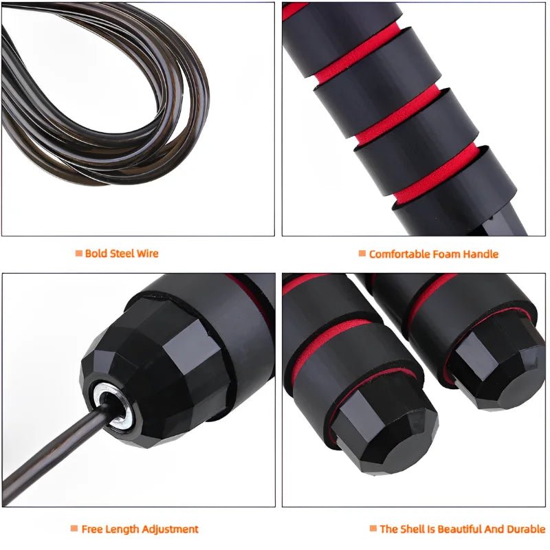 BodyForce Steel Wire Jump Rope — Tangle - Free - Equipment | BodyForce UK