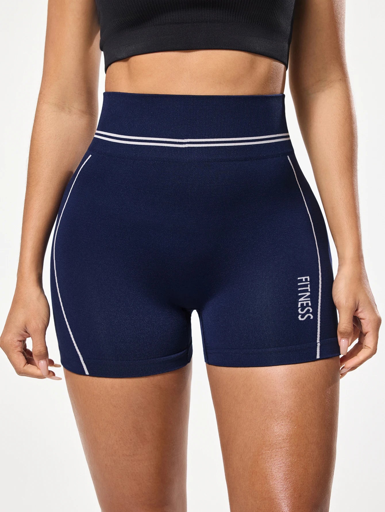 BodyForce Women's High Waist Yoga Shorts – Tummy Control Gym & Fitness Shorts - Activewear | BodyForce UK
