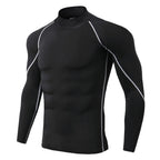 BodyForce Men's Quick Dry Compression Sport T-Shirt – Long Sleeve Gym Top - Activewear | BodyForce UK