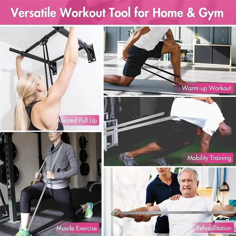 Lot de 3 Bandes de Résistance en Tissu - Fitness & Musculation - Fitness Equipment | BodyForce UK