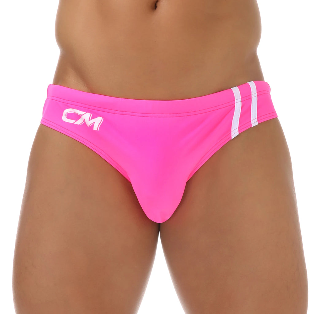 Men's Classic Y2K Swim Trunks | Sexy Beach Swimming Briefs - Swimwear | BodyForce UK