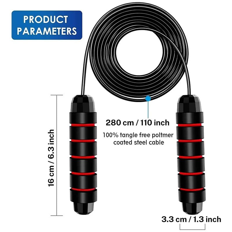 BodyForce Steel Wire Jump Rope — Tangle - Free - Equipment | BodyForce UK