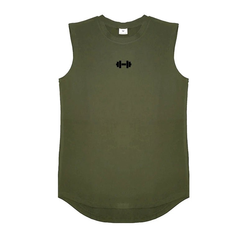 Men's Gym Tank Top | Breathable Sleeveless Muscle Shirt for Running & Bodybuilding - Men's Sportswear | BodyForce UK