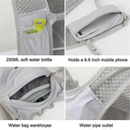 Running Hydration Vest Backpack | Lightweight Water Chest Pack with Phone Pocket - Running Accessories | BodyForce UK