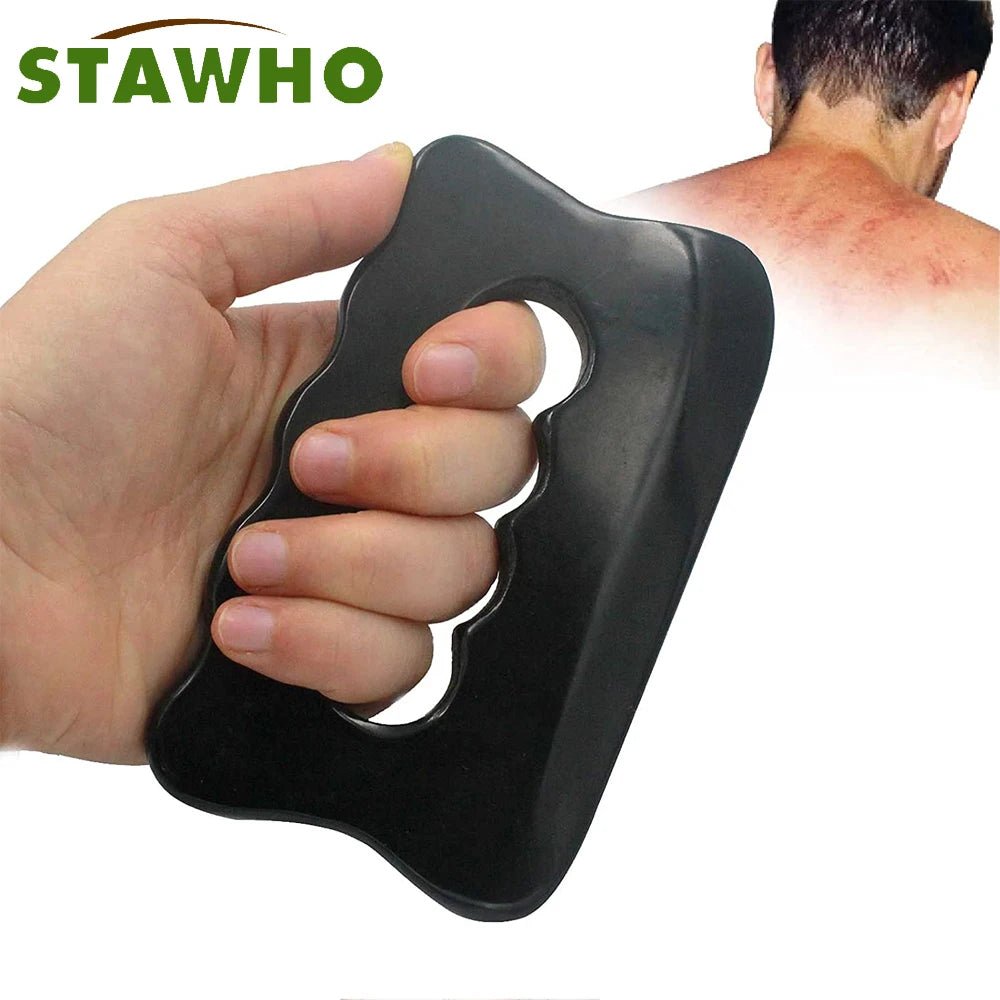 Gua Sha Pierre Bian — Outil de Massage Facial Anti - Âge & Sculpting - Accessoire Beauté | BodyForce UK