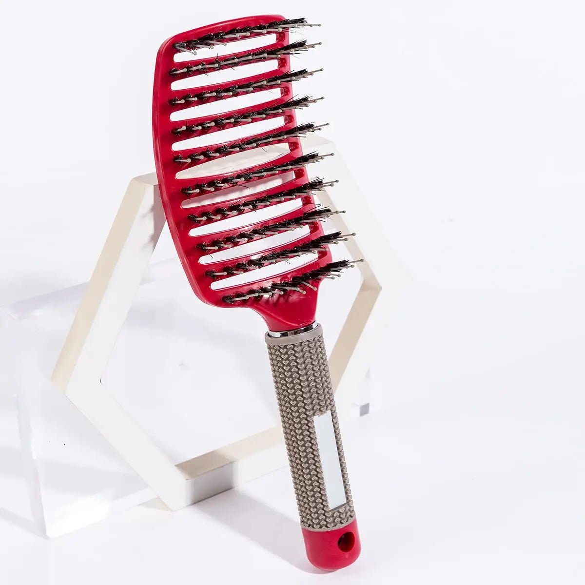 Premium Scalp Massage Hair Brush — Boar Bristle & Nylon for Wet, Curly & All Hair Types - Hair Brush | BodyForce UK