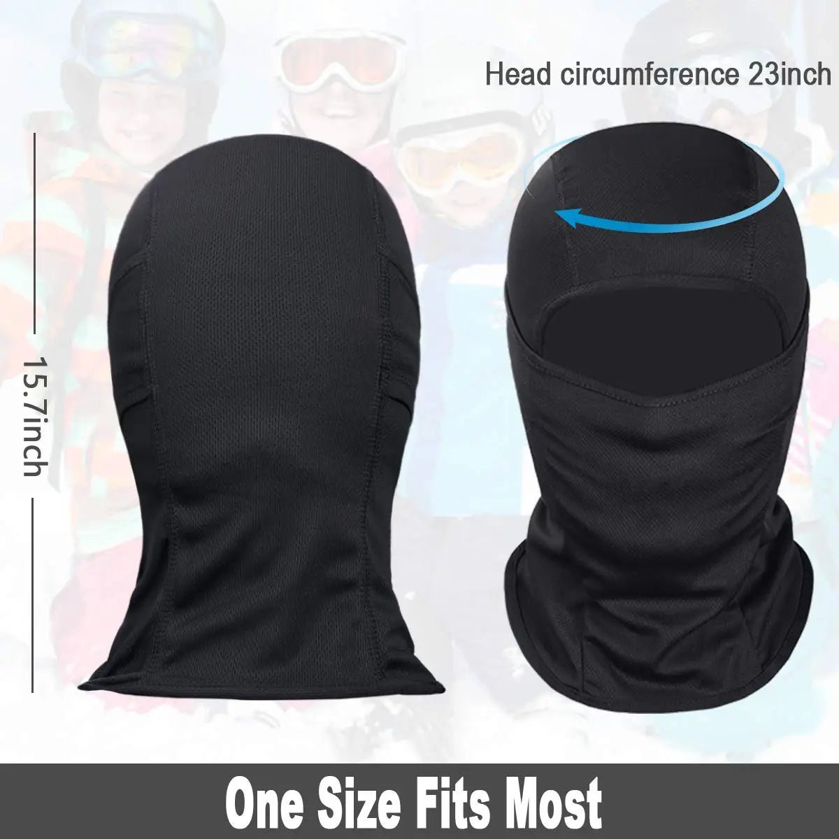Breathable Balaclava Ski Mask — Full Face Cover for Men & Women | Outdoor Sports - Sports Accessories | BodyForce UK