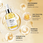 Sérum Visage 24k Or & Acide Hyaluronique —Anti - Âge & Éclat - Soin Visage | BodyForce UK