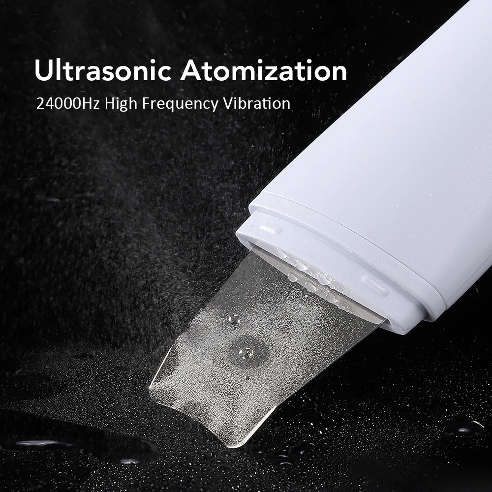 Ultrasonic Skin Scrubber Spatula — 4 - Mode Ion Deep Cleansing & Facial Lifting Device - Skin Care Device | BodyForce UK