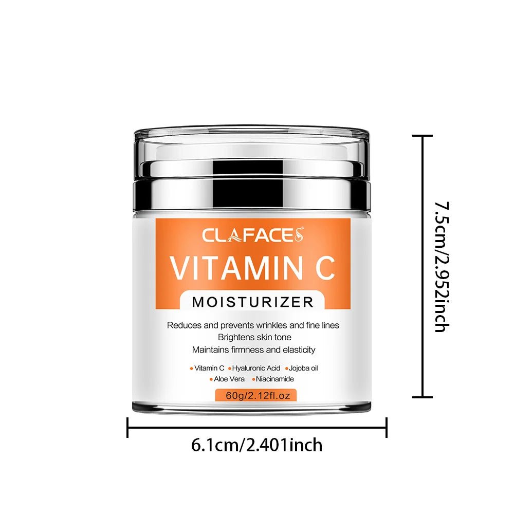 Crème Visage Rétinol, Vitamine C & Acide Hyaluronique — Anti - Âge & Éclat - Soin Visage | BodyForce UK