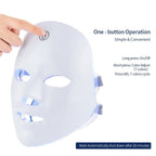 Masque LED Visage & Cou 7 Couleurs — Photothérapie & Masseur Beauté - Appareil Beauté | BodyForce UK