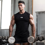 Men's Gym Tank Top | Breathable Sleeveless Muscle Shirt for Running & Bodybuilding - Men's Sportswear | BodyForce UK