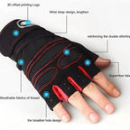 BodyForce Fingerless Fitness Gloves - Gloves | BodyForce UK