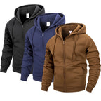 BodyForce Men's Zip - Up Sport Hoodie Jacket – Premium Gym & Casual Sweatshirt - Activewear | BodyForce UK