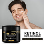 Crème Visage Rétinol Homme — Anti - Âge, Pores & Éclat - Soin Visage Homme | BodyForce UK