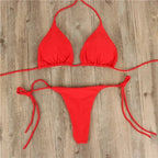 Women's Sexy Thong Bikini Set | Gainant Padded Bra Swimsuit - Swimwear | BodyForce UK