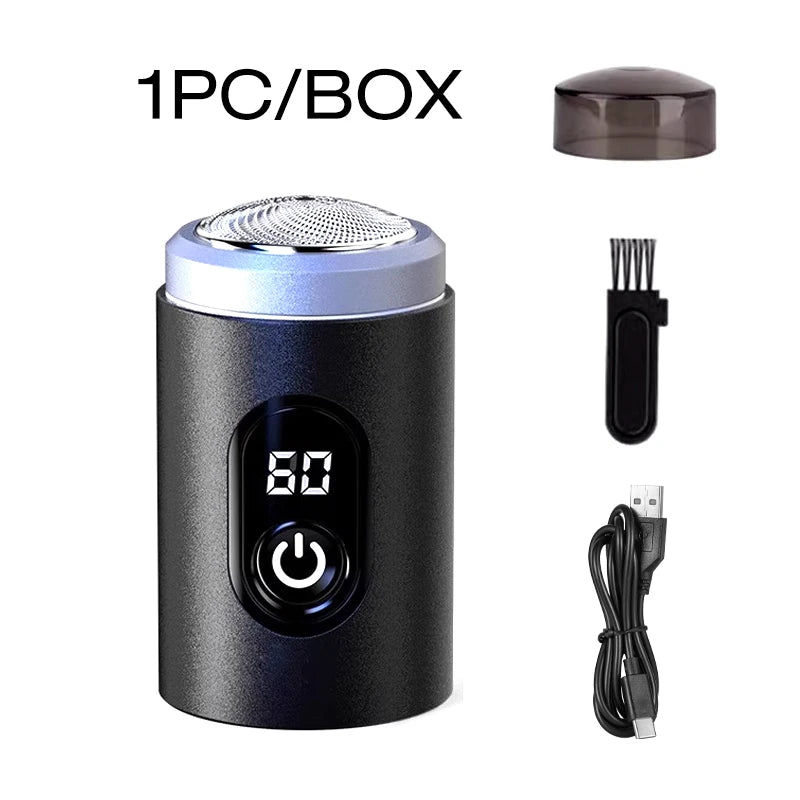 Premium Portable Electric Shaver — Multi - Blade, Aluminium Body & USB - C Charging - Electric Shaver | BodyForce UK