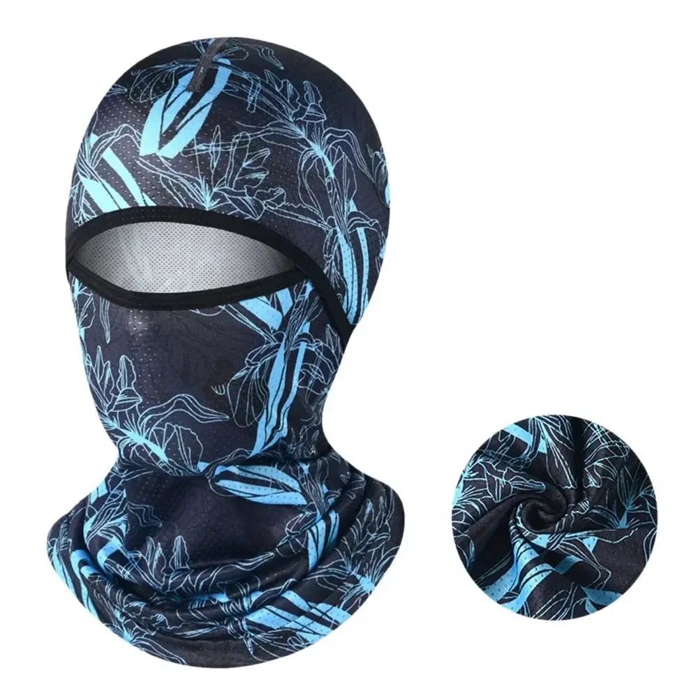 Summer Ice Silk Balaclava — UV Protection Full Face Cover for Cycling, Bike & Outdoor Sports - Sports Accessories | BodyForce UK
