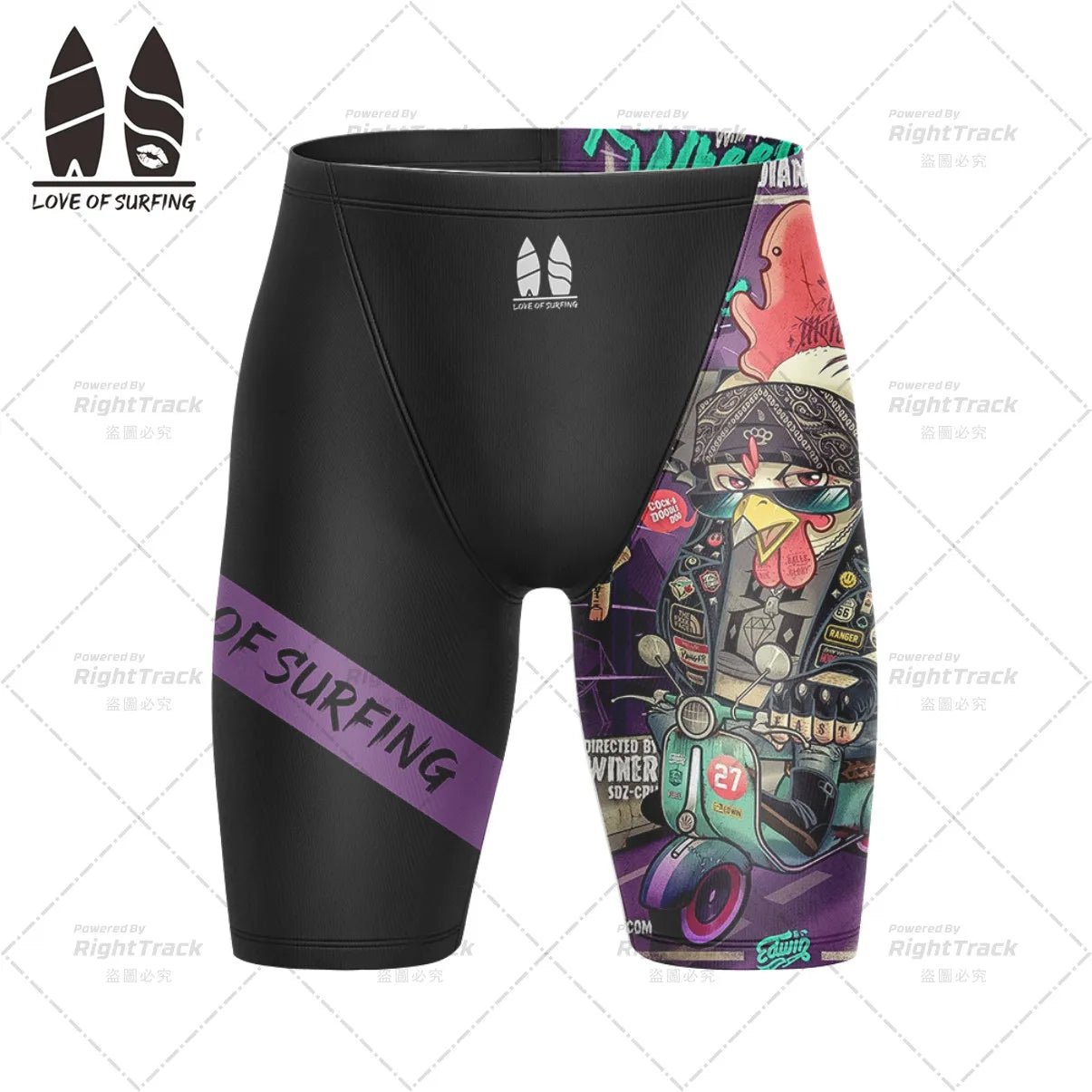Men's Premium Swim Shorts | Surfing & Beach Swimming Trunks - Swimwear | BodyForce UK