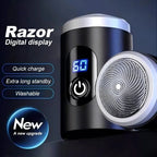 Premium Portable Electric Shaver — Multi - Blade, Aluminium Body & USB - C Charging - Electric Shaver | BodyForce UK