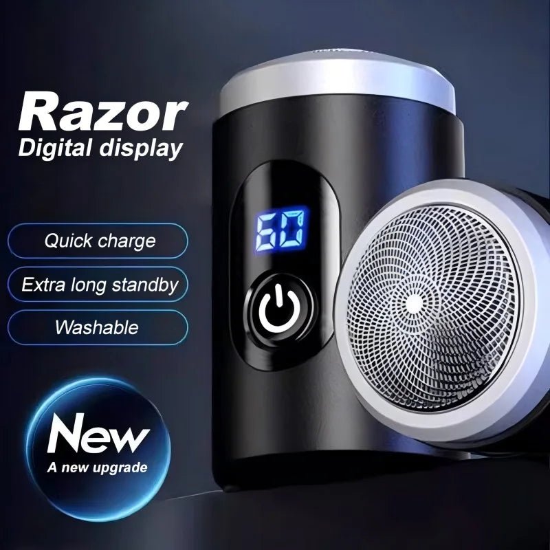 Premium Portable Electric Shaver — Multi - Blade, Aluminium Body & USB - C Charging - Electric Shaver | BodyForce UK