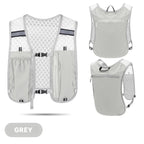 Running Hydration Vest Backpack | Lightweight Water Chest Pack with Phone Pocket - Running Accessories | BodyForce UK