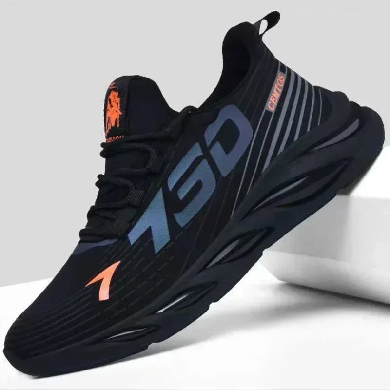Men's Summer Mesh Running Shoes | Lightweight Breathable Sports Sneakers - Footwear | BodyForce UK