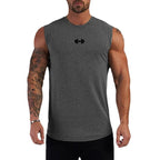 Men's Gym Tank Top | Breathable Sleeveless Muscle Shirt for Running & Bodybuilding - Men's Sportswear | BodyForce UK