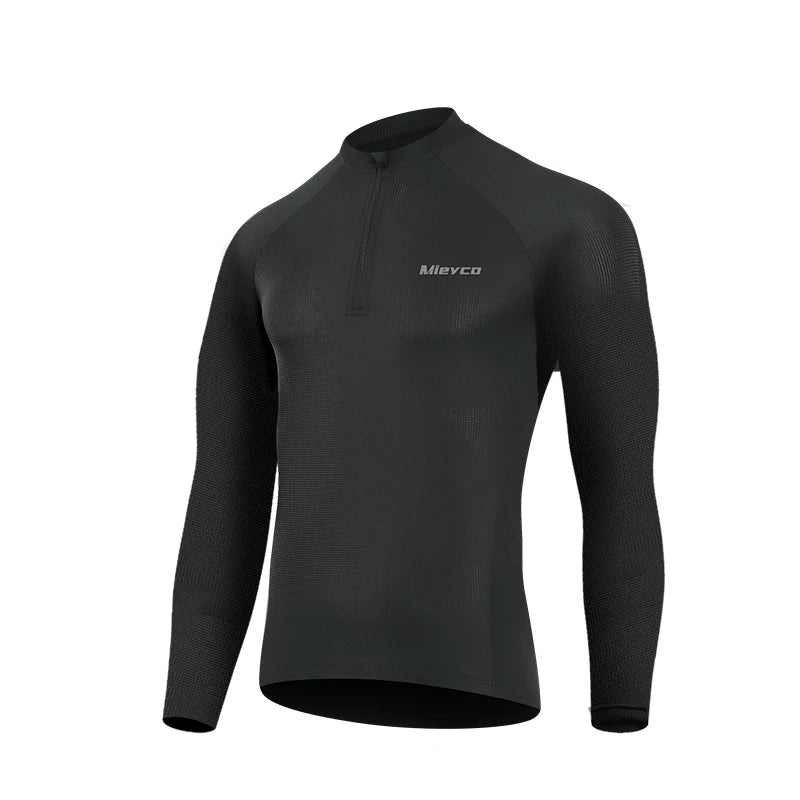 Men's Pro Team Long Sleeve Cycling Jersey | Breathable Bike Maillot - Cycling | BodyForce UK